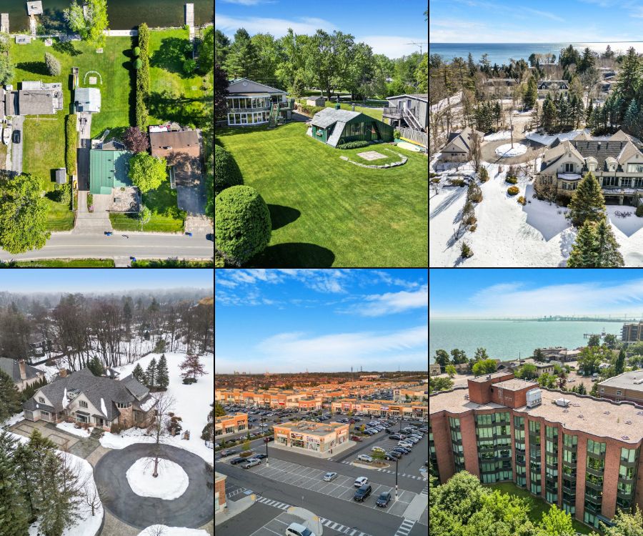 Drone aerial examples
