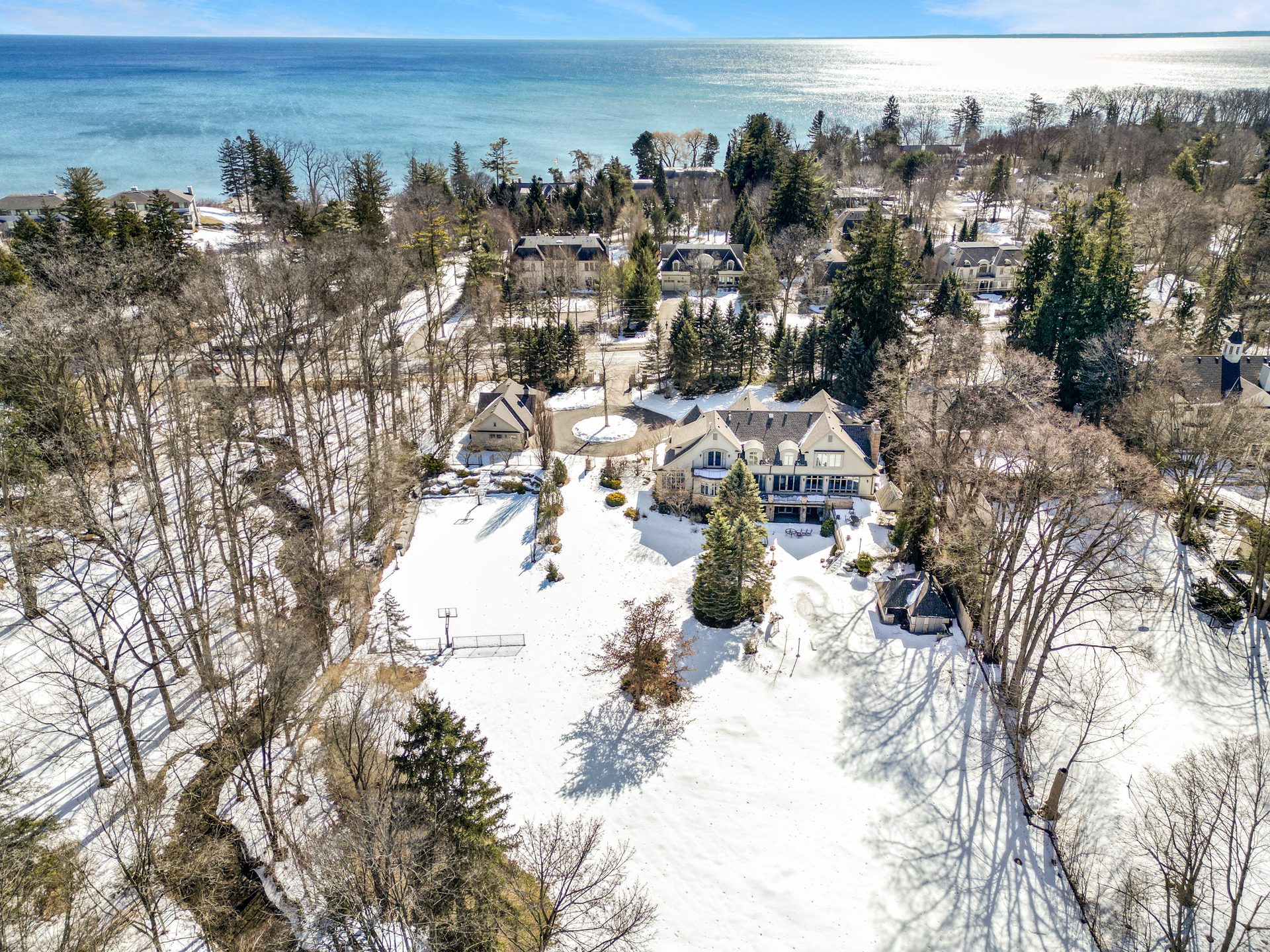 Aerial drone photography