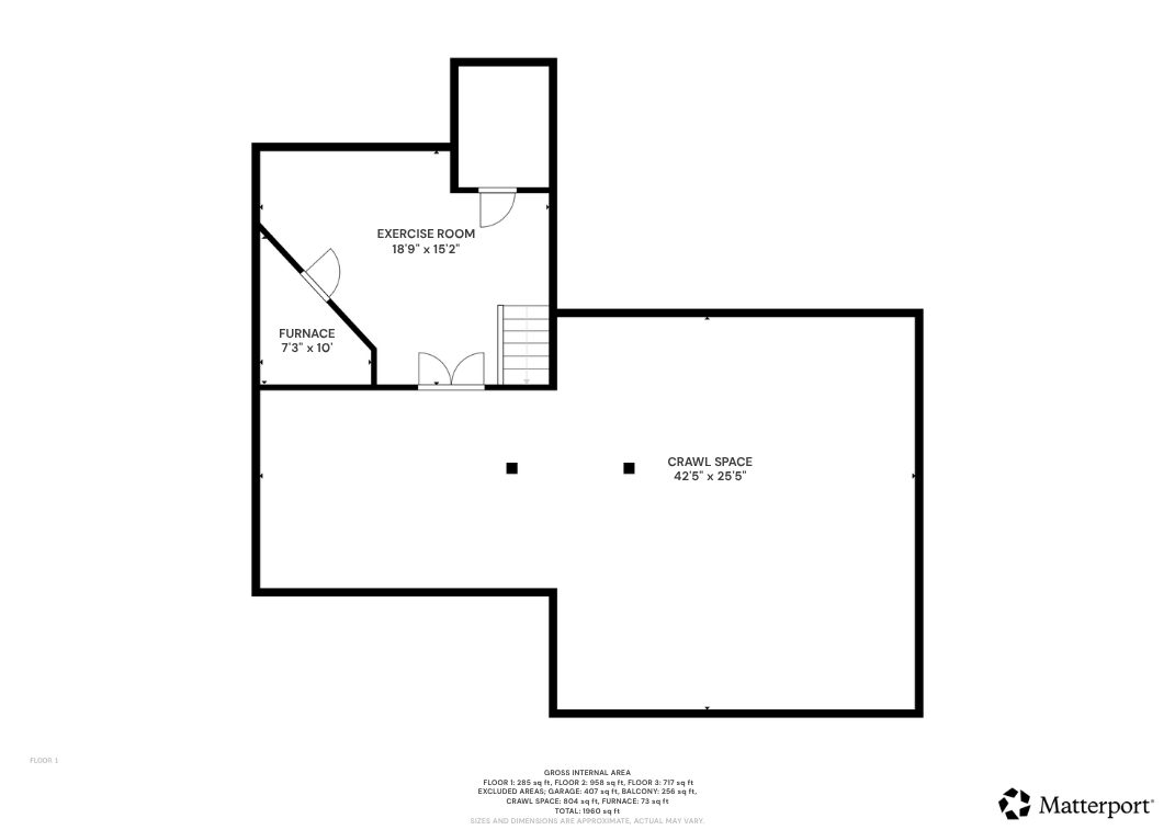 Basement floor plan