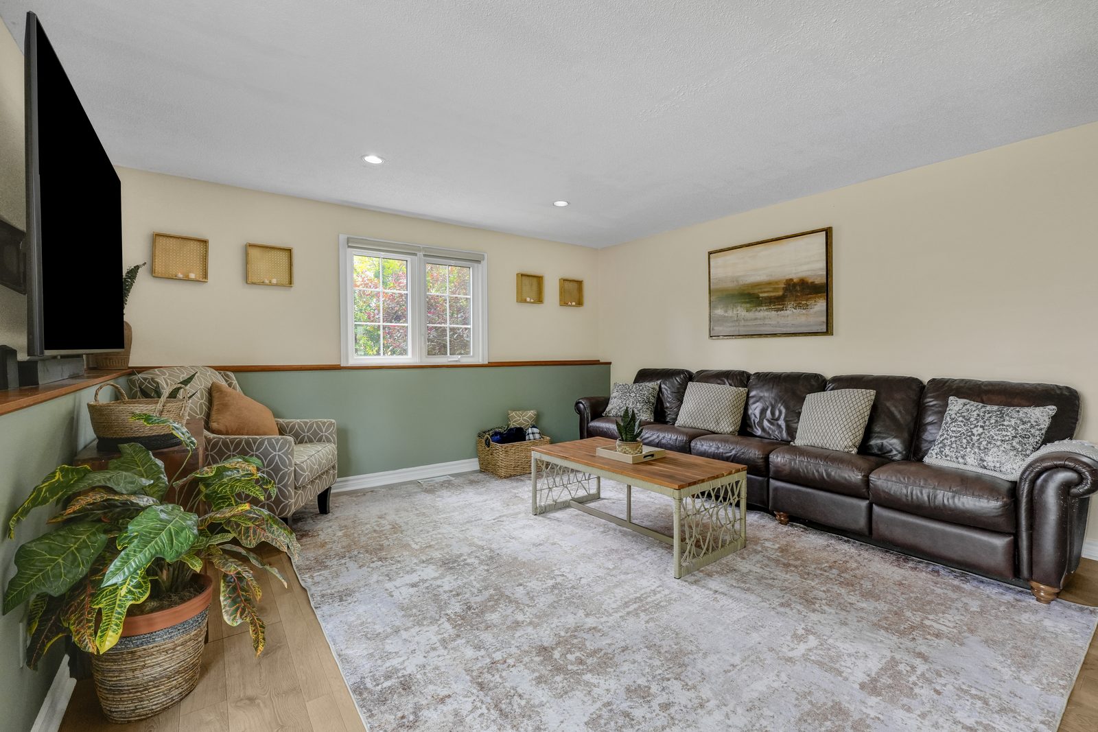 Cozy family room