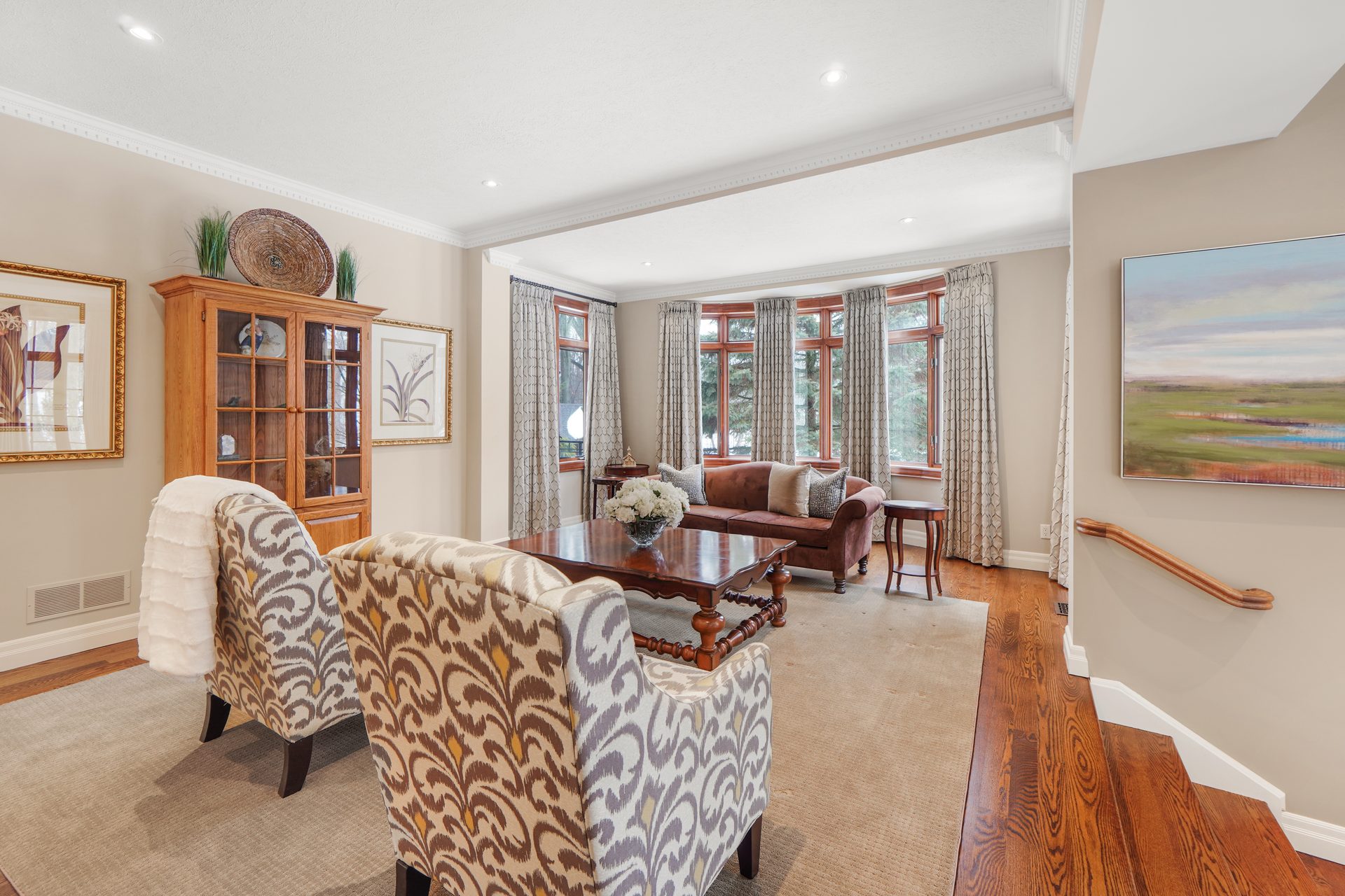 Spacious living area